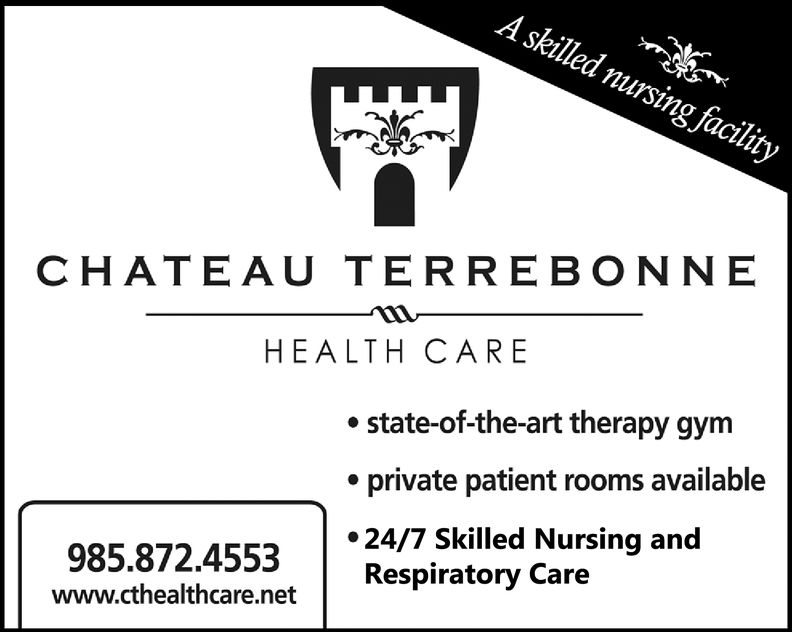CHATEAU TERREBONNE HEALTH CARE CENTER nursing home in HOUMA, LA - Photo 4 of 5