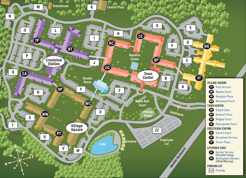 OAK CREST VILLAGE nursing home in PARKVILLE, MD - Photo 2 of 5