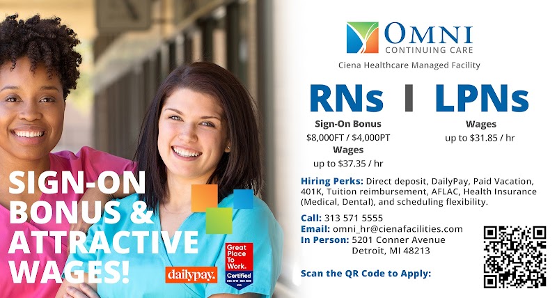 Omni Continuing Care nursing home in Detroit, MI - Photo 5 of 5