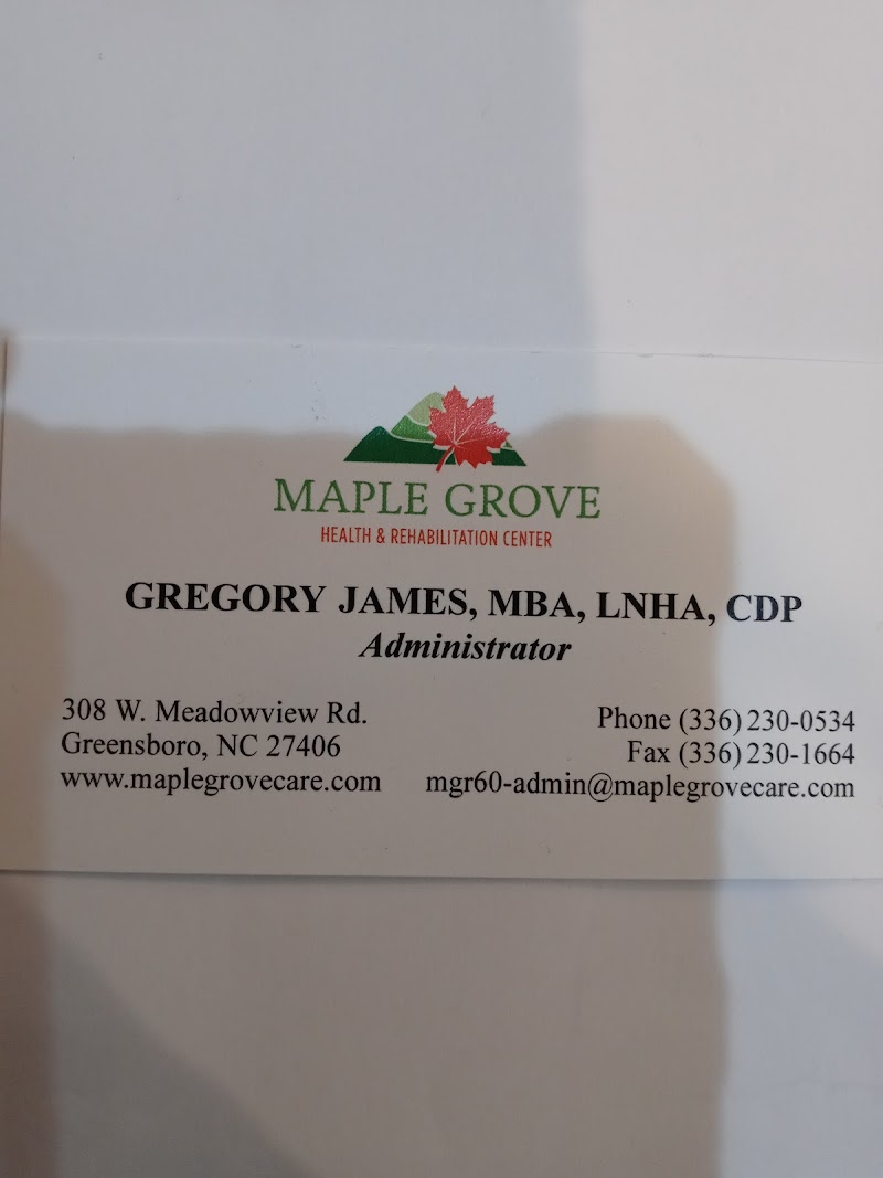 Maple Grove Health and Rehabilitation Center nursing home in Greensboro, NC - Photo 3 of 5