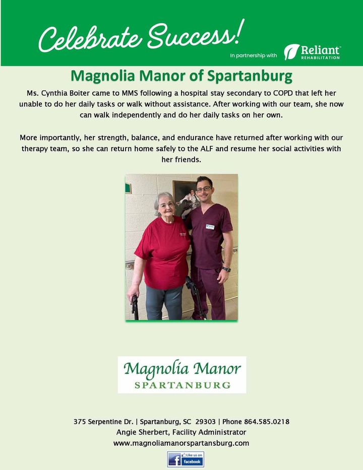 Magnolia Manor - Spartanburg nursing home in Spartanburg, SC - Photo 4 of 5