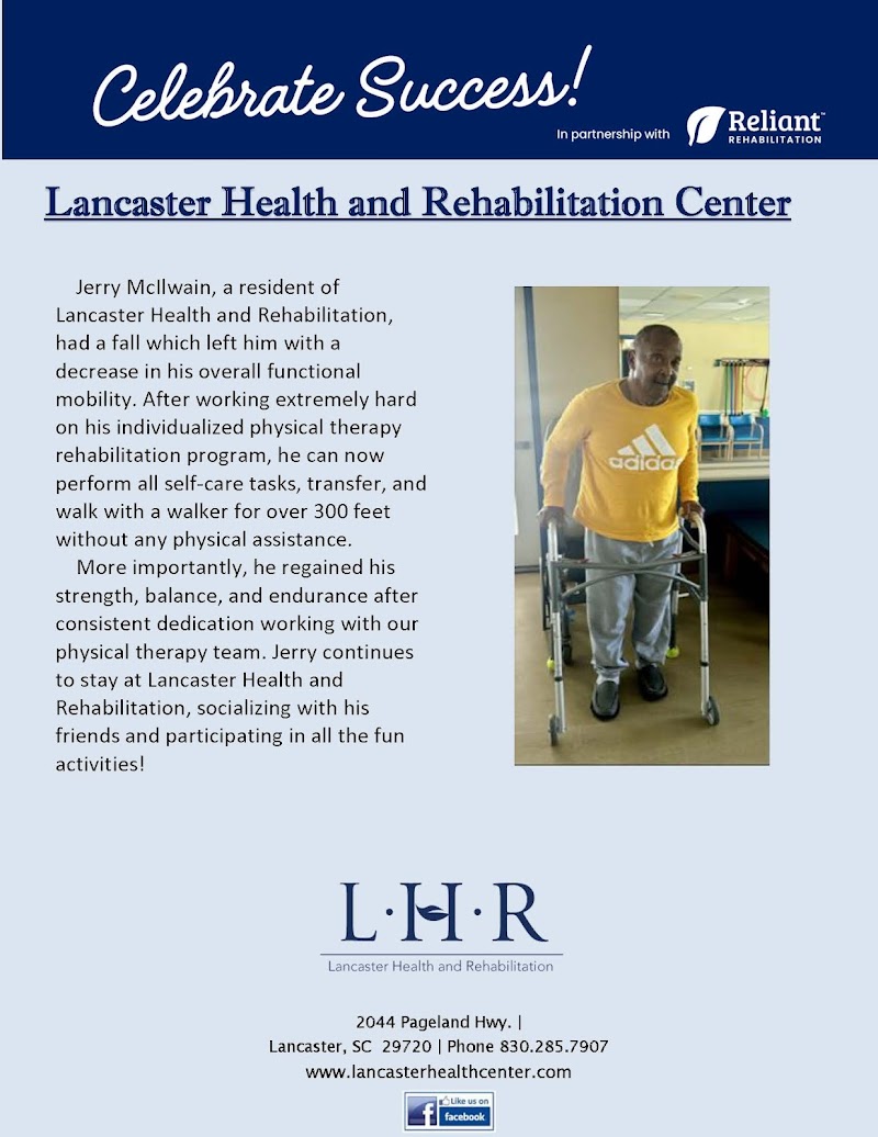 Lancaster Health and Rehabilitation nursing home in Lancaster, SC - Photo 5 of 5