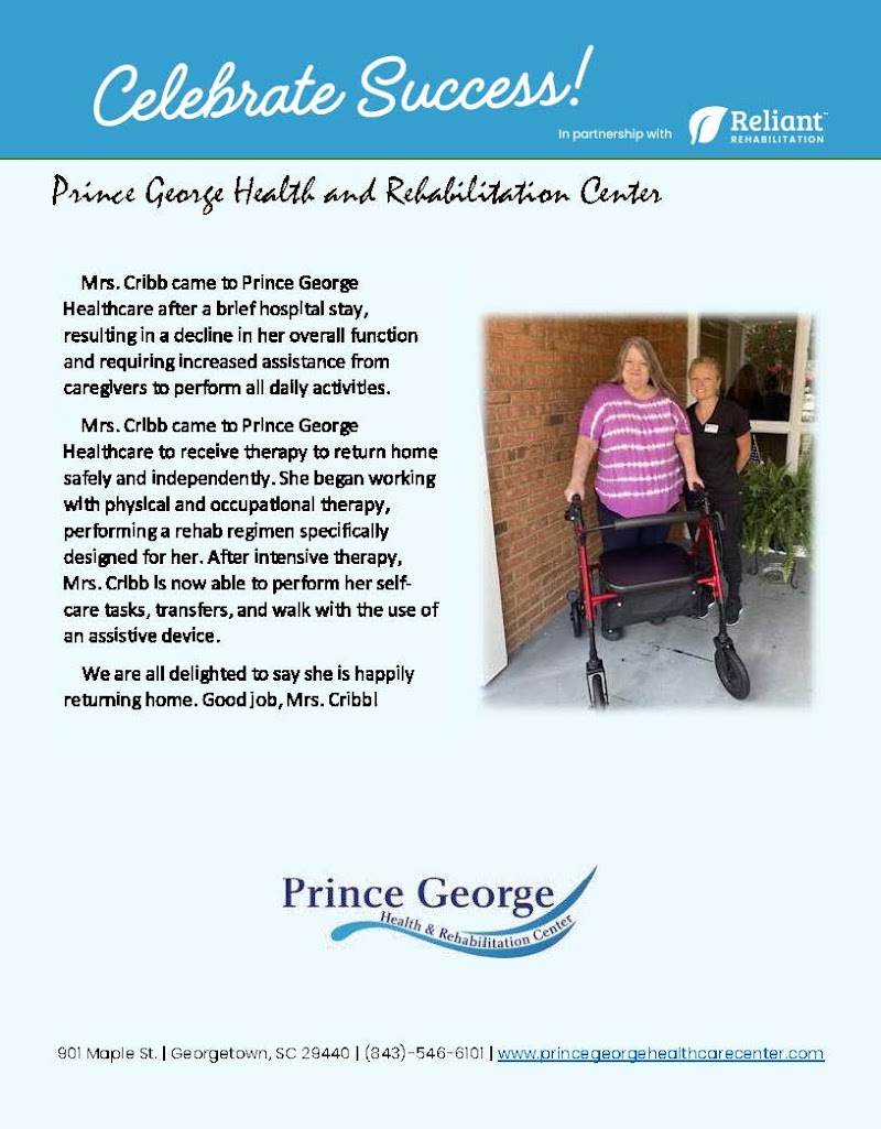 Prince George Healthcare Center nursing home in Georgetown, SC - Photo 3 of 10
