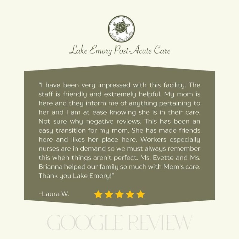 Lake Emory Post Acute Care nursing home in Inman, SC - Photo 5 of 5