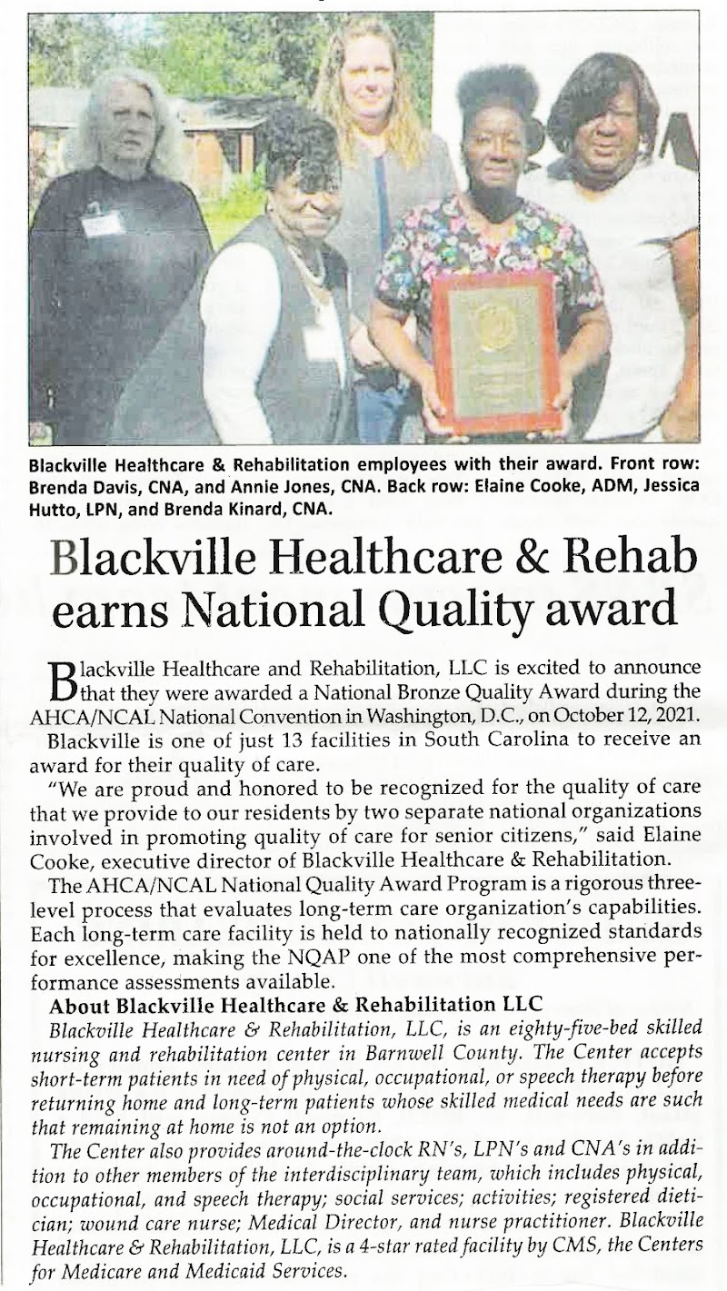 Carlyle Senior Care of Blackville nursing home in Blackville, SC - Photo 5 of 5