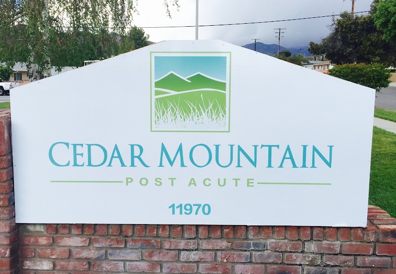 CEDAR MOUNTAIN POST ACUTE nursing home in YUCAIPA, CA - Photo 2 of 10