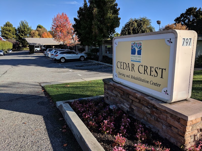 CEDAR CREST NURSING AND REHABILITATION CENTER nursing home in SUNNYVALE, CA - Photo 4 of 7